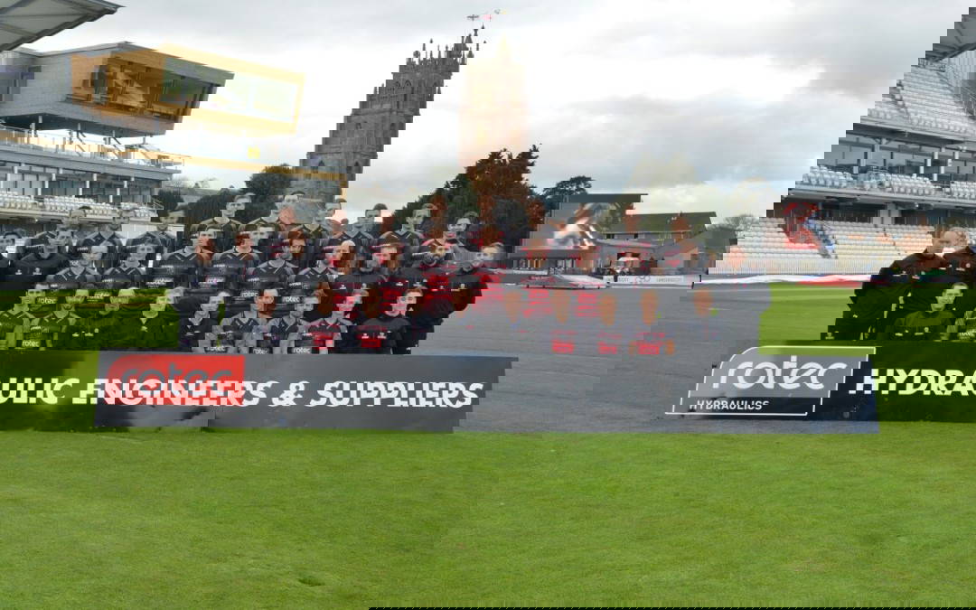 Rotec Hydraulics proud sponsors at Somerset County Cricket Club -Royal London One Day Cup