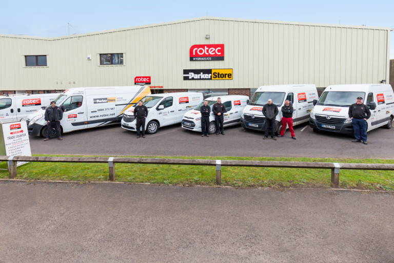 Rotec delivers outstanding customer service Rotec Hydraulics Ltd