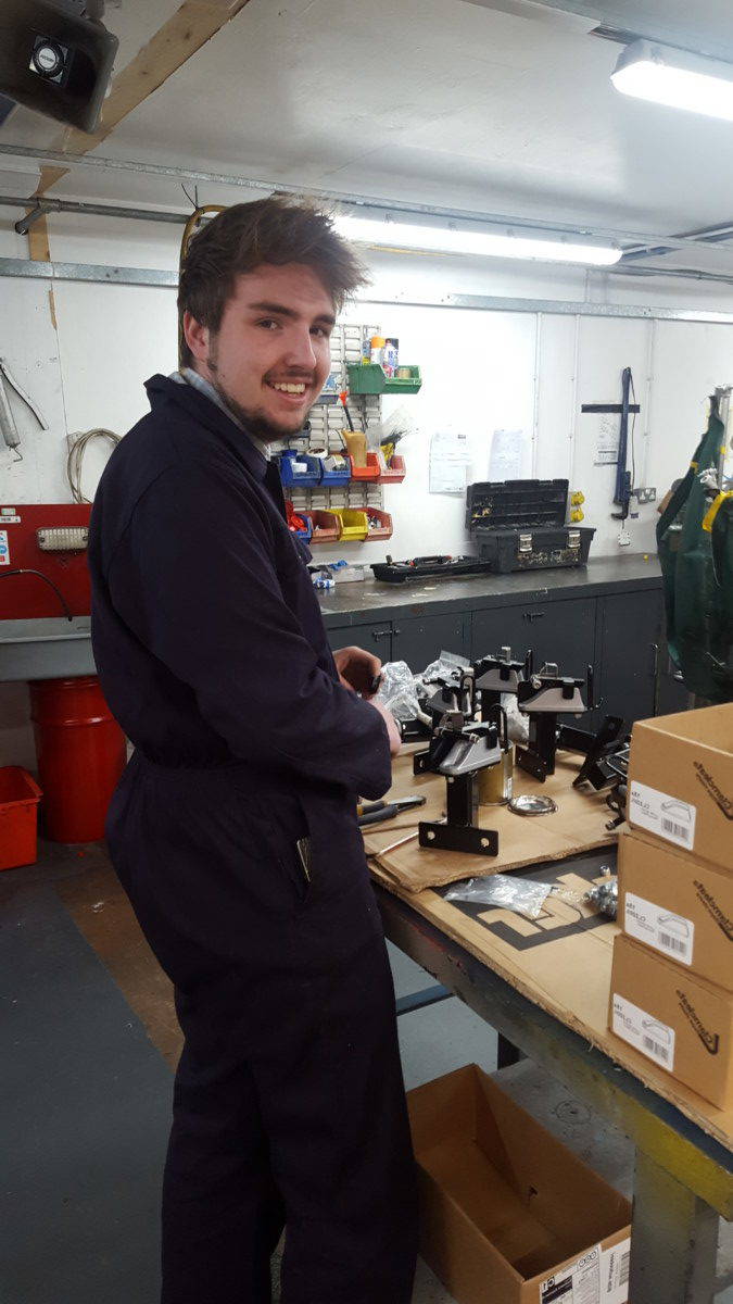 Engineering Talks 1.4 Bridgwater engineering student joins us for work