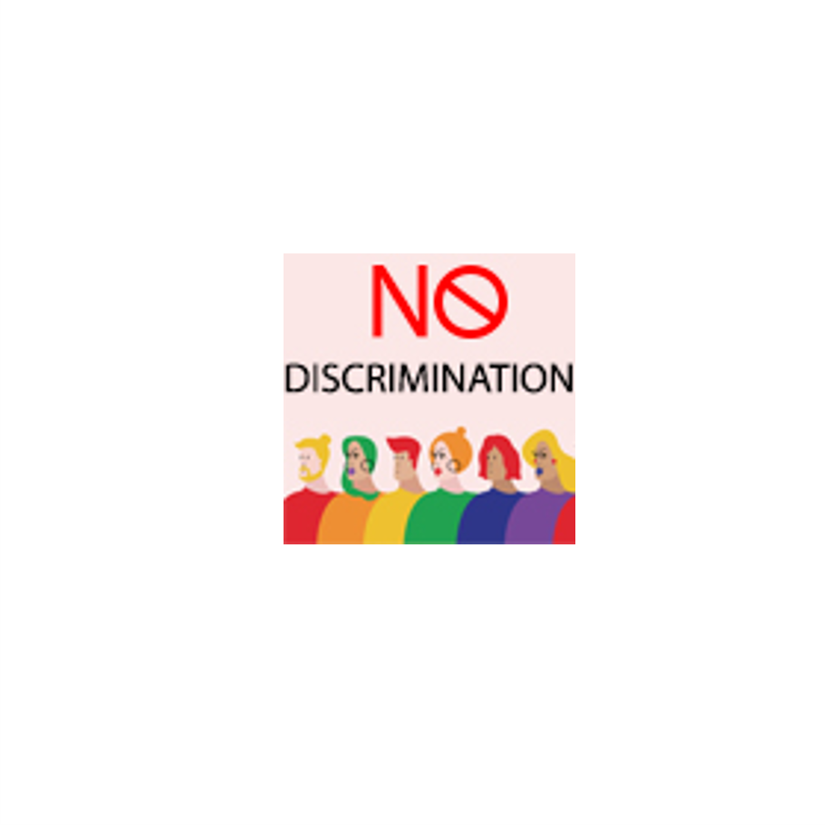 Anti discrimination logo