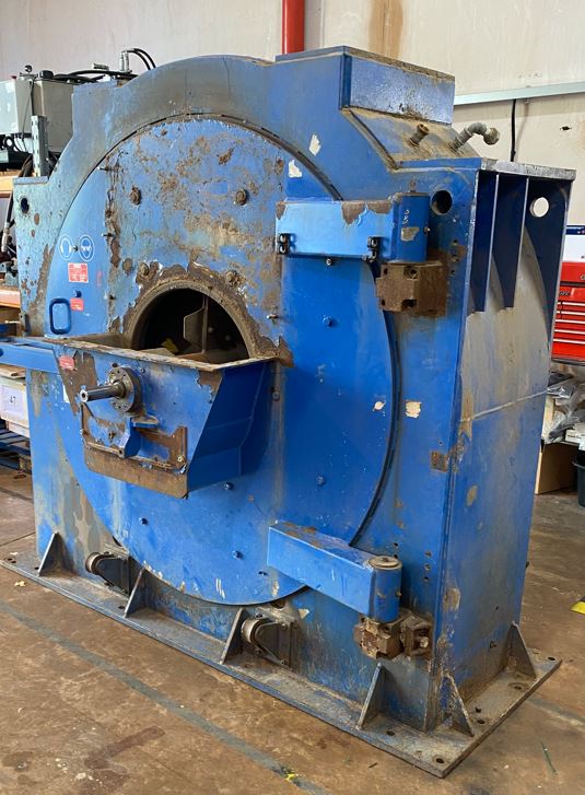 Chipper unit prior to Rotec overhaul