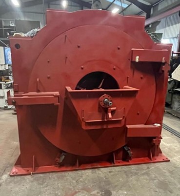 Outer door refitted on chipper