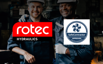 Rotec Hydraulics renew SafeContractor Accreditation
